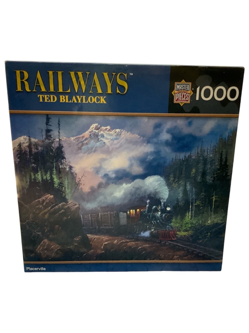 Masterpiece 1000 piece Jigsaw Puzzle Railways by Ted Blaylock